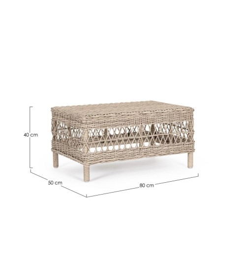 Mesa de centro “JUPITER” 80×50 outdoor – BIZZOTTO