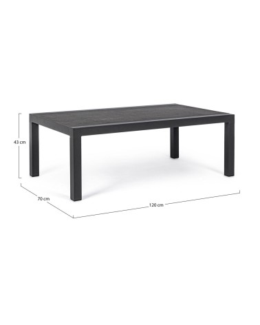 Mesa de centro “KLEDI” 120×70 outdoor – BIZZOTTO