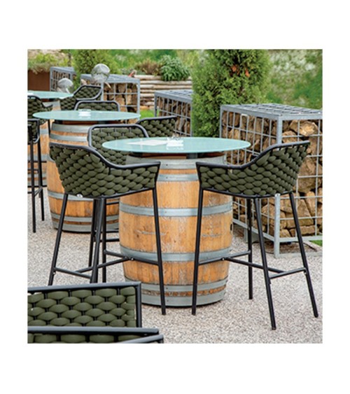 Tabouret outdoor Panama Grattoni | BHOME by Arredi Barbàra