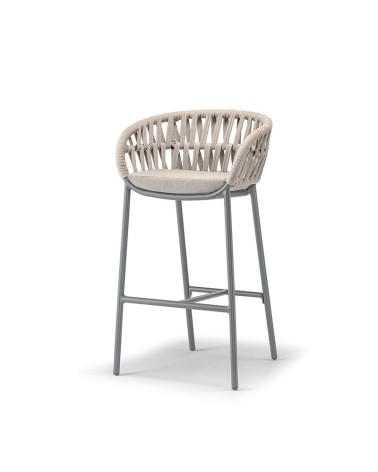 Sgabello outdoor Tahiti Grattoni | BHOME by Arredi Barbàra