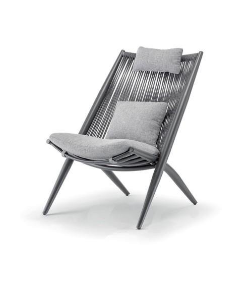 Bahaza lounge outdoor armchair Grattoni | BHOME by Arredi Barbàra