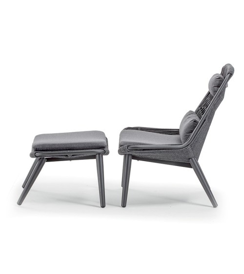 Poltrona lounge outdoor Como Grattoni | BHOME by Arredi Barbàra