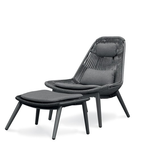 Fauteuil lounge outdoor Como Grattoni | BHOME by Arredi Barbàra