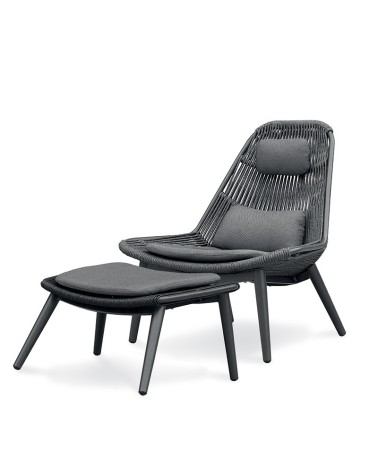 Poltrona lounge outdoor Como Grattoni | BHOME by Arredi Barbàra