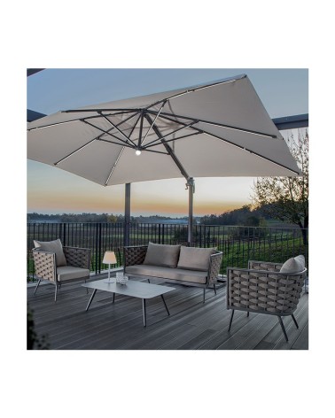 Nizza Set GRATTONI – Set lounge outdoor di design | BHOME by Arredi Barbàra