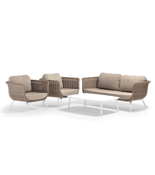 Melrose Set GRATTONI – Conjunto lounge exterior | BHOME by Arredi Barbàra