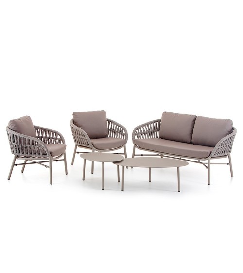 Tahiti Outdoor Lounge Set Grattoni | BHOME
