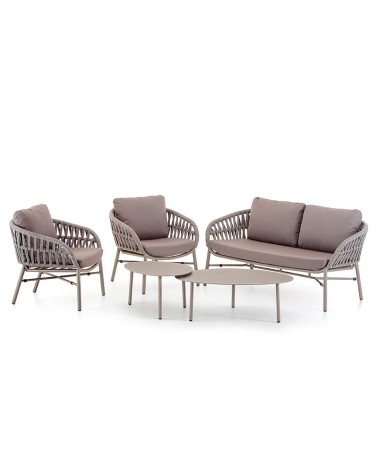 Tahiti Outdoor Lounge Set Grattoni | BHOME