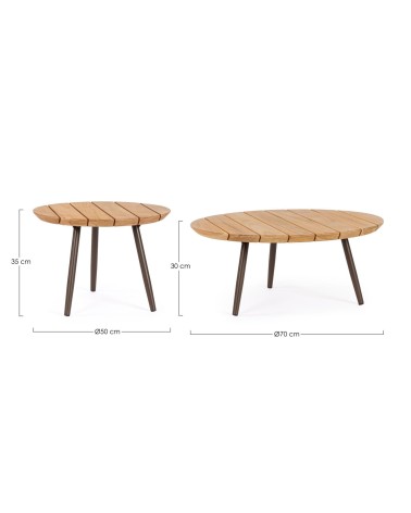 Set de mesas de centro “TALAIA” outdoor – BIZZOTTO